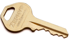 ZRMK-1 Master Lock Master Key For Locker Combination Locks